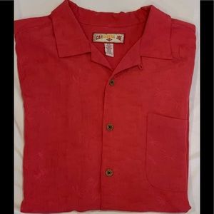 Caribbean Joe short sleeve button up shirt